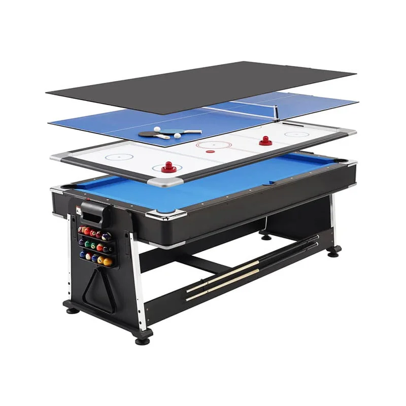 Indoor Flip 3 in 1 Billiards Multi Function Game Table - Image 1