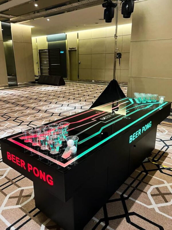 BEER PONG TABLE Artcage Rent Sdn Bhd